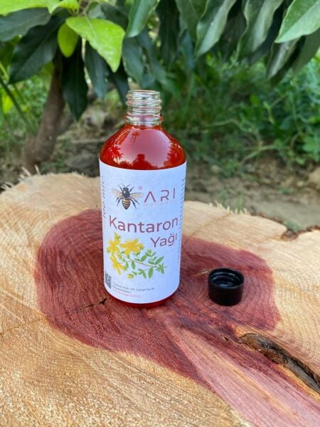 Kantaron yağı 100ml (geleneksel üretim)