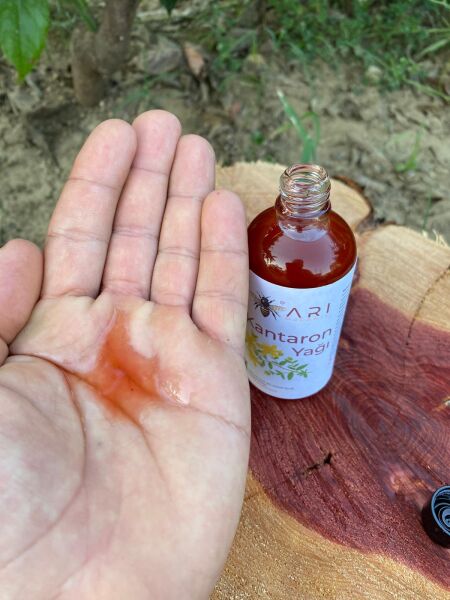 Kantaron yağı 100ml (geleneksel üretim)