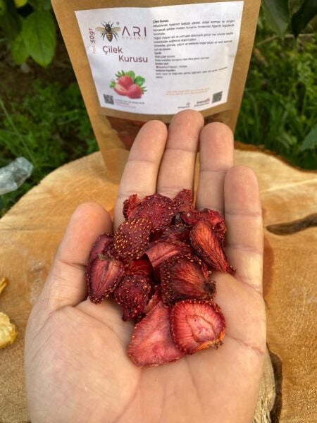 Çilek Kurusu (İnce Dilimlenmiş)